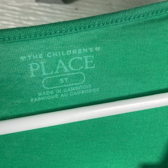 Girls Childrens Place Two Piece Green Shamrock Pant Set Size 5T‎ NWT - Picture 5 of 5